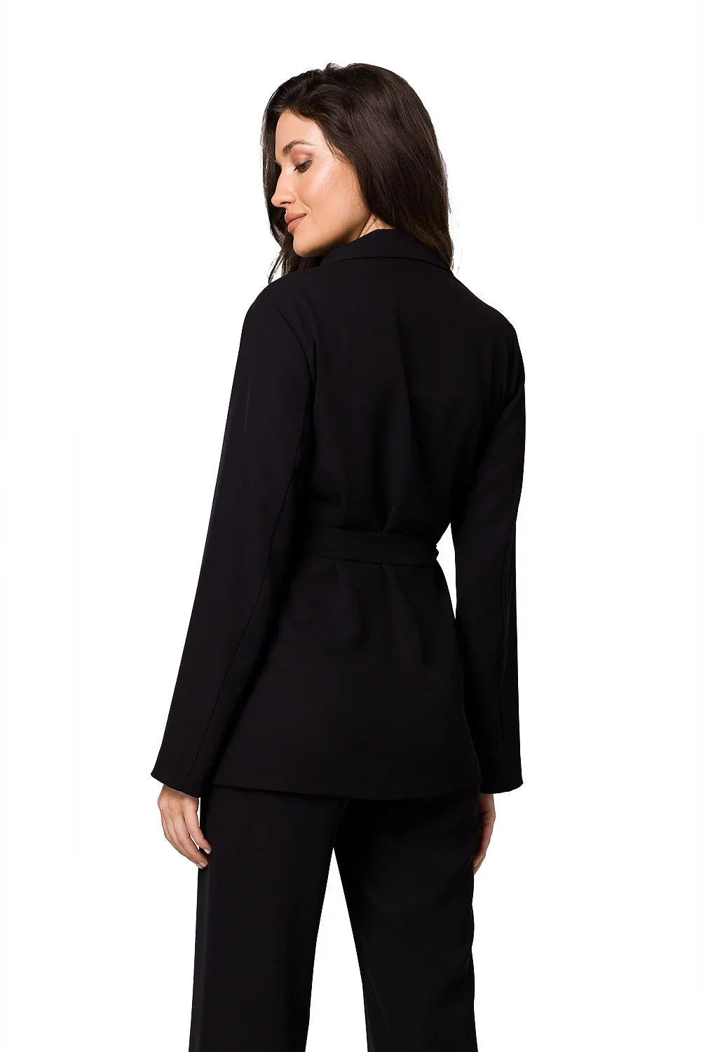 Women Blazer - Lightweight - Tie, Belted, Wrap - Guocali