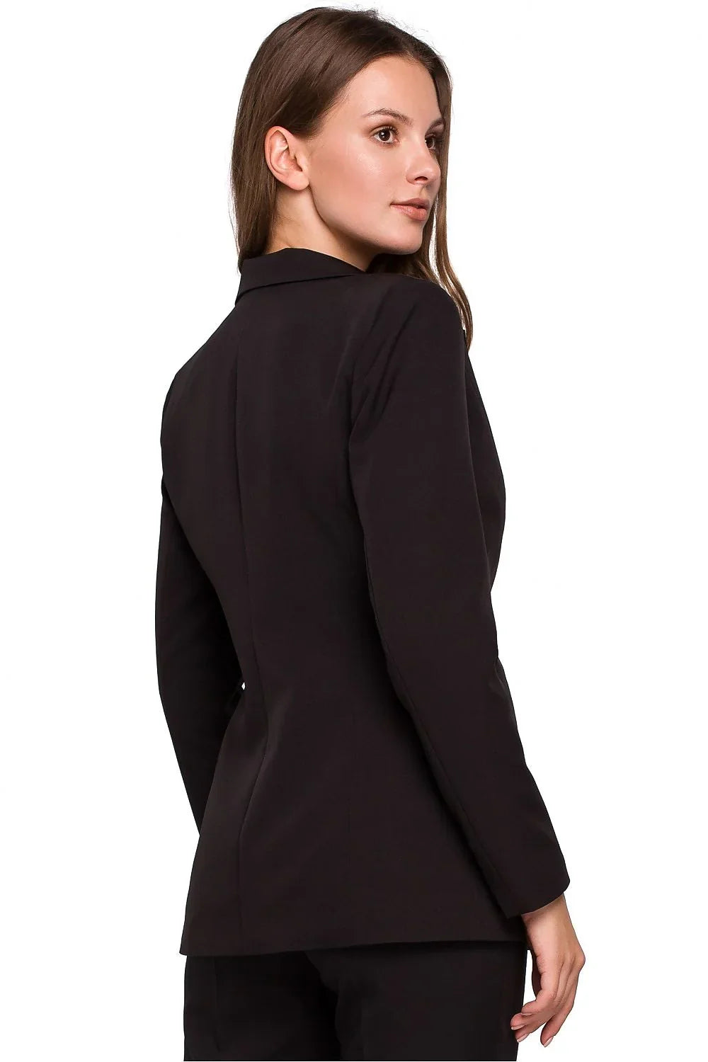 Women Suit Jacket - Stretchable - 1-Button Blazer
