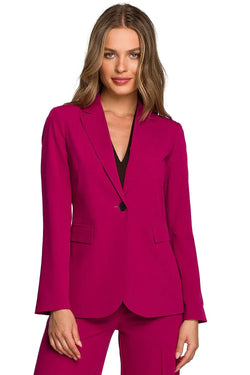 Women Blazer - Stretchable - 1-Button - Guocali