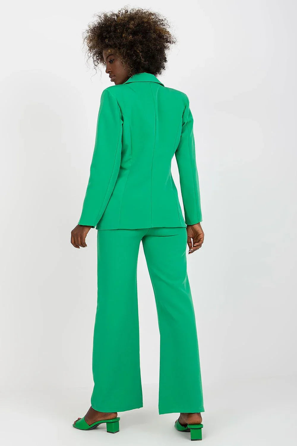 Women Suit Jacket - Stretchable - Double-Breasted