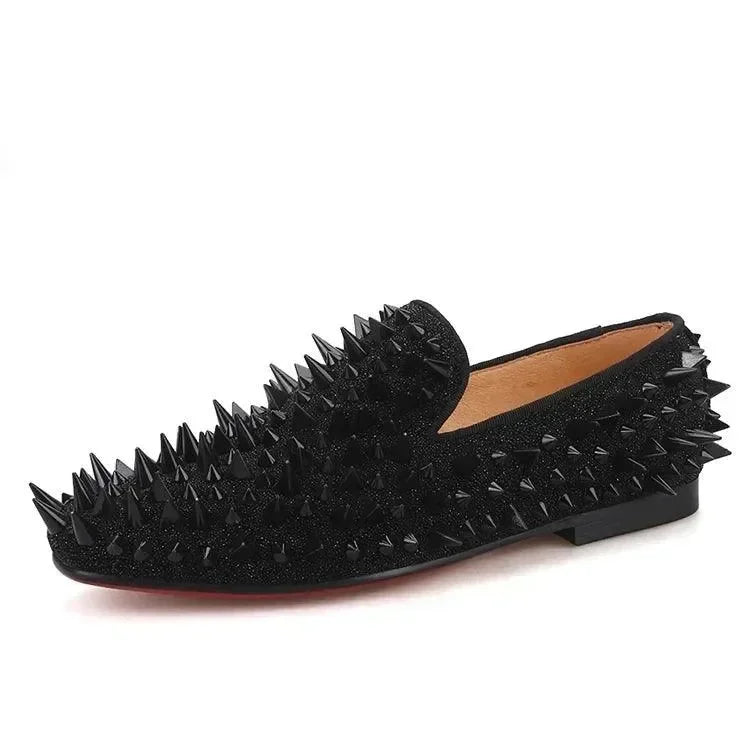 Women Casual Slipper Chunky Loafers - Slip-On Flat Shoes