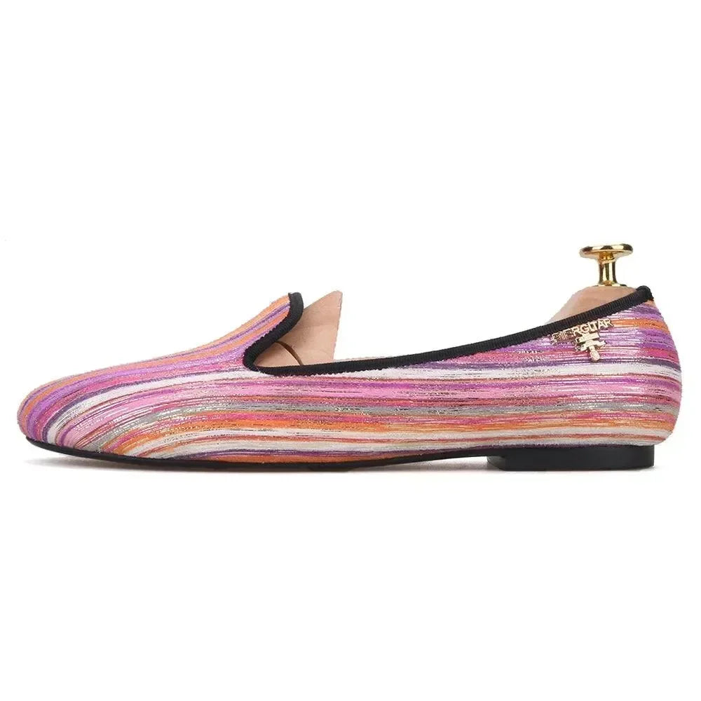 Women Casual Slipper Loafers - Slip-On Flat Shoes