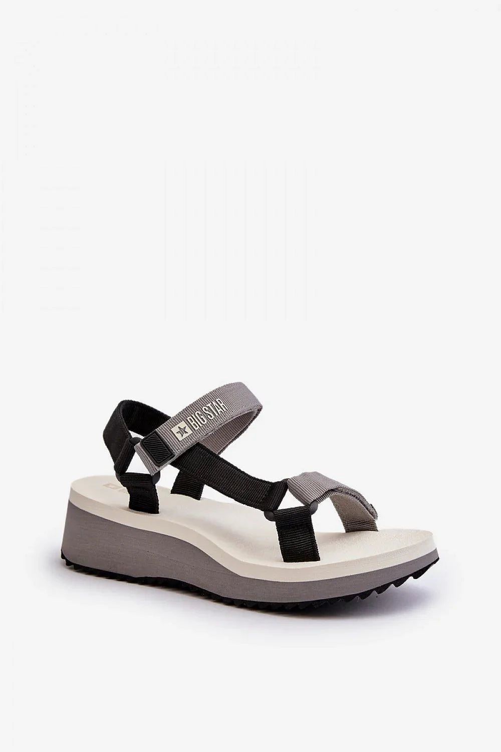 Women Colorblock Platform Walking Sandals - Guocali