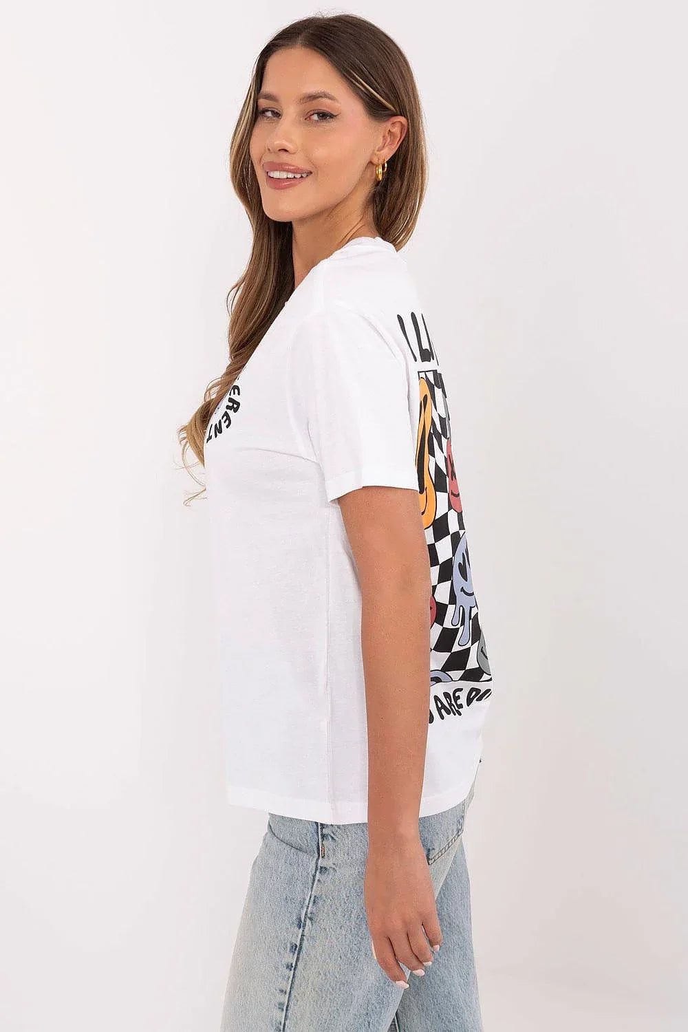 Women Crew-Neck Short-Sleeves T-Shirt – Breathable, Black, Blue