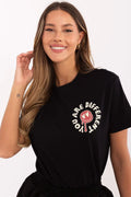 Women Crew-Neck Short-Sleeves T-Shirt – Breathable, Multicolor