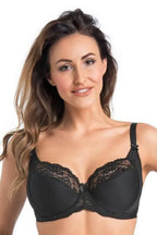 Women Lace Adjustable Sleep Underwire Bra - Guocali