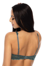 Women Lace Full Cup Underwire Support Bra - Guocali