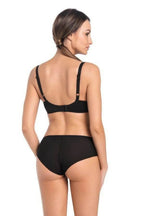 Women Lace Polyamide Full Coverage Bra - Guocali