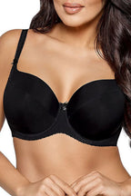 Women Mesh Cotton Underwire Padded Bra - Guocali