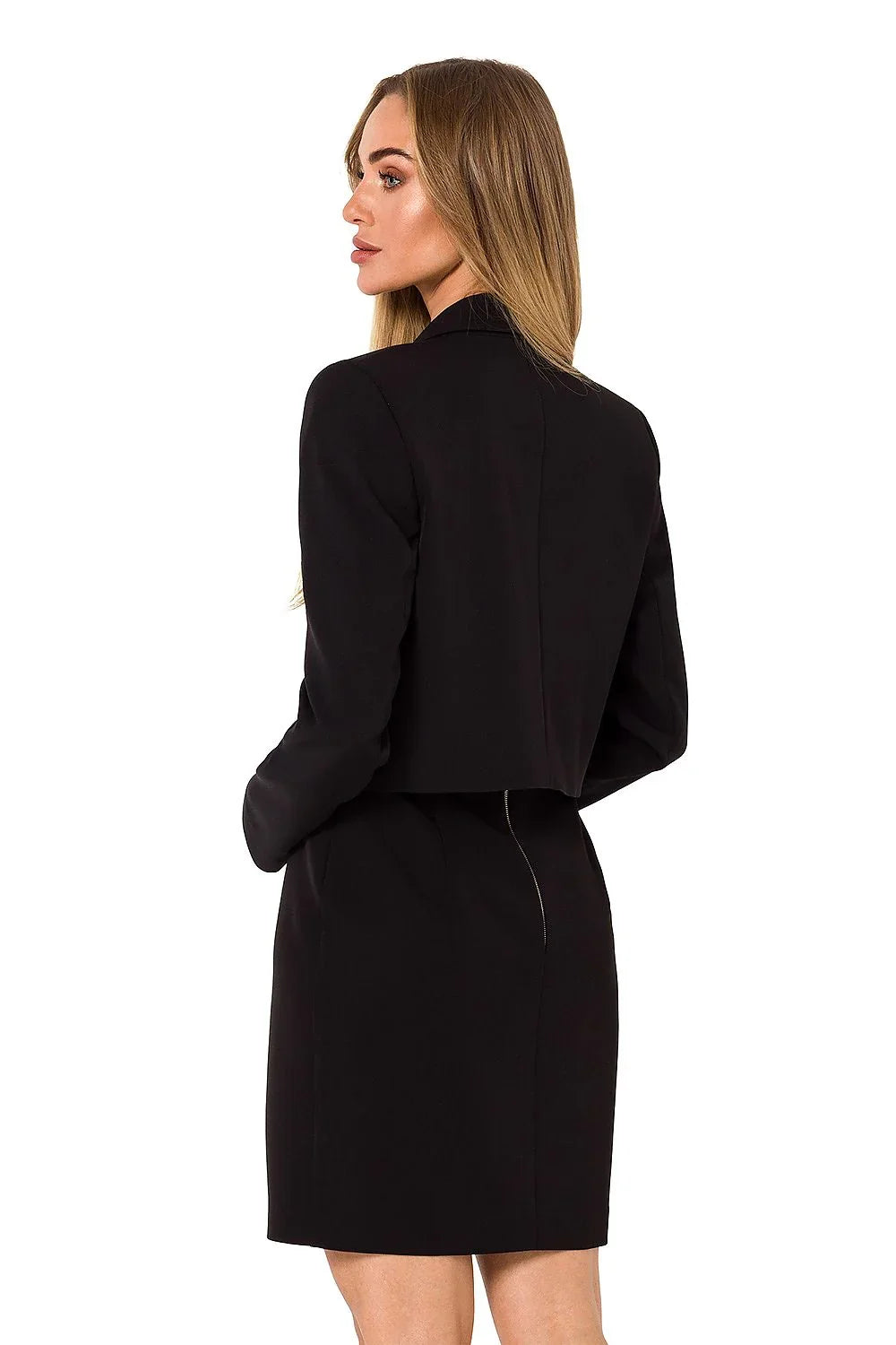 Women's Suit Jacket - Stretchable - 1-Button Blazer