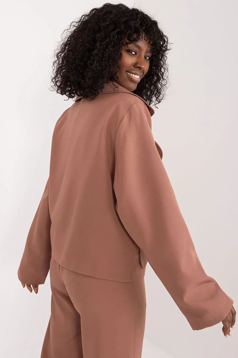 Women's Suit Jacket - Stretchable - Double-Breasted