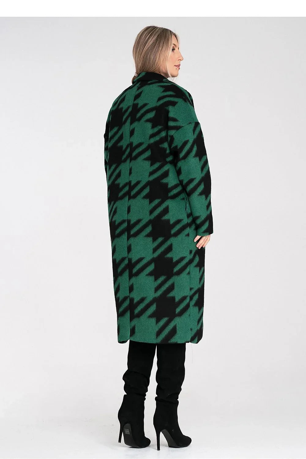 Women's Overcoat - With Pockets Chic, White