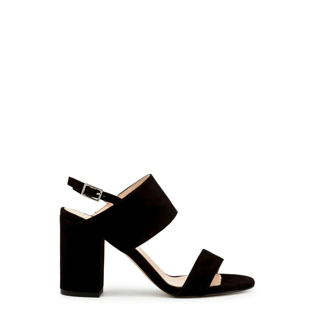 Women Sandals - Block Heels - Suede