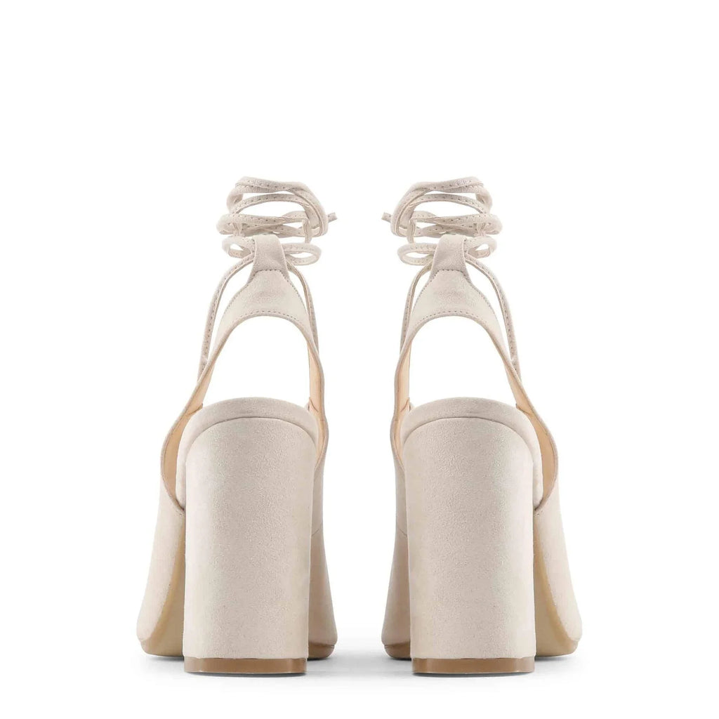 Women Sandals - Block Heels - Synthetic