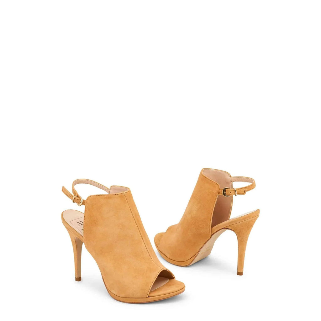 Women Sandals - Stiletto Heels - Suede