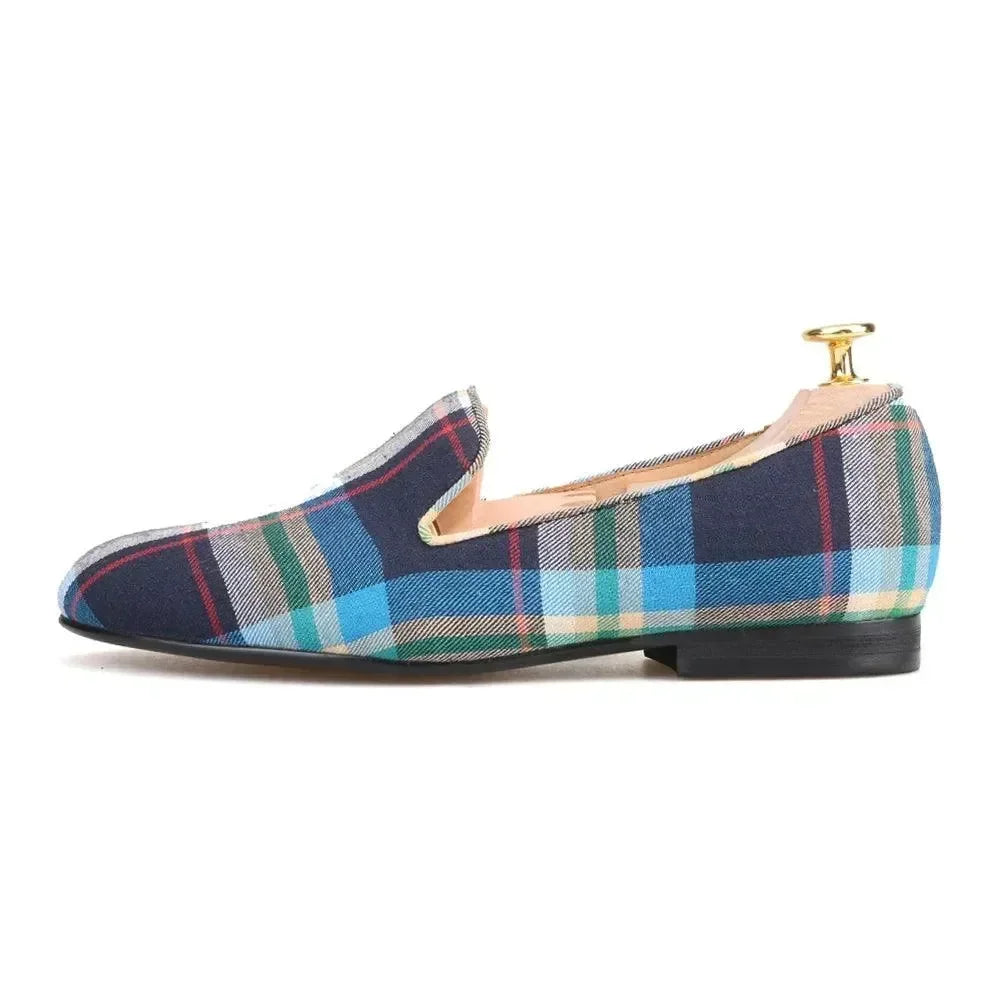 Women Slipper Dress Loafers - Slip-On Flat Shoes