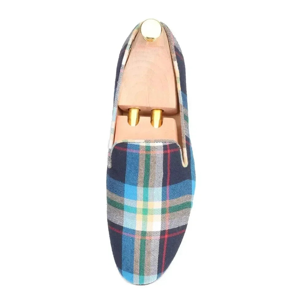 Women Slipper Dress Loafers - Slip-On Flat Shoes