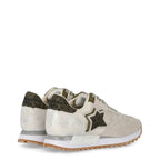 Women Sneakers - Athletic Platform Retro Low-Top Sneakers Shoes
