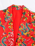 Women Suit Jacket - Lightweight - Button Blazer, Multicolor