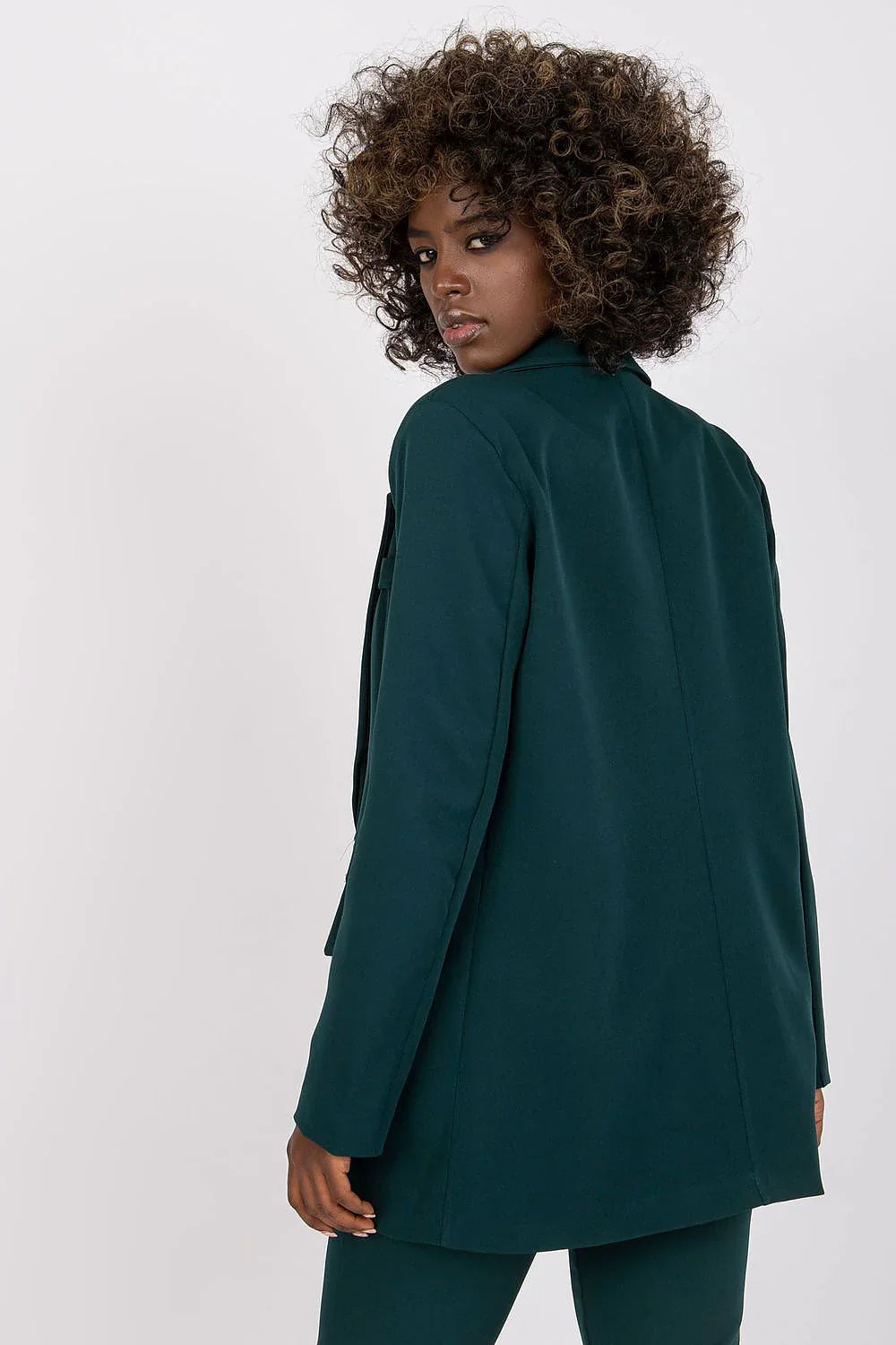 Women Suit Jacket - Stretchable - Button Blazer