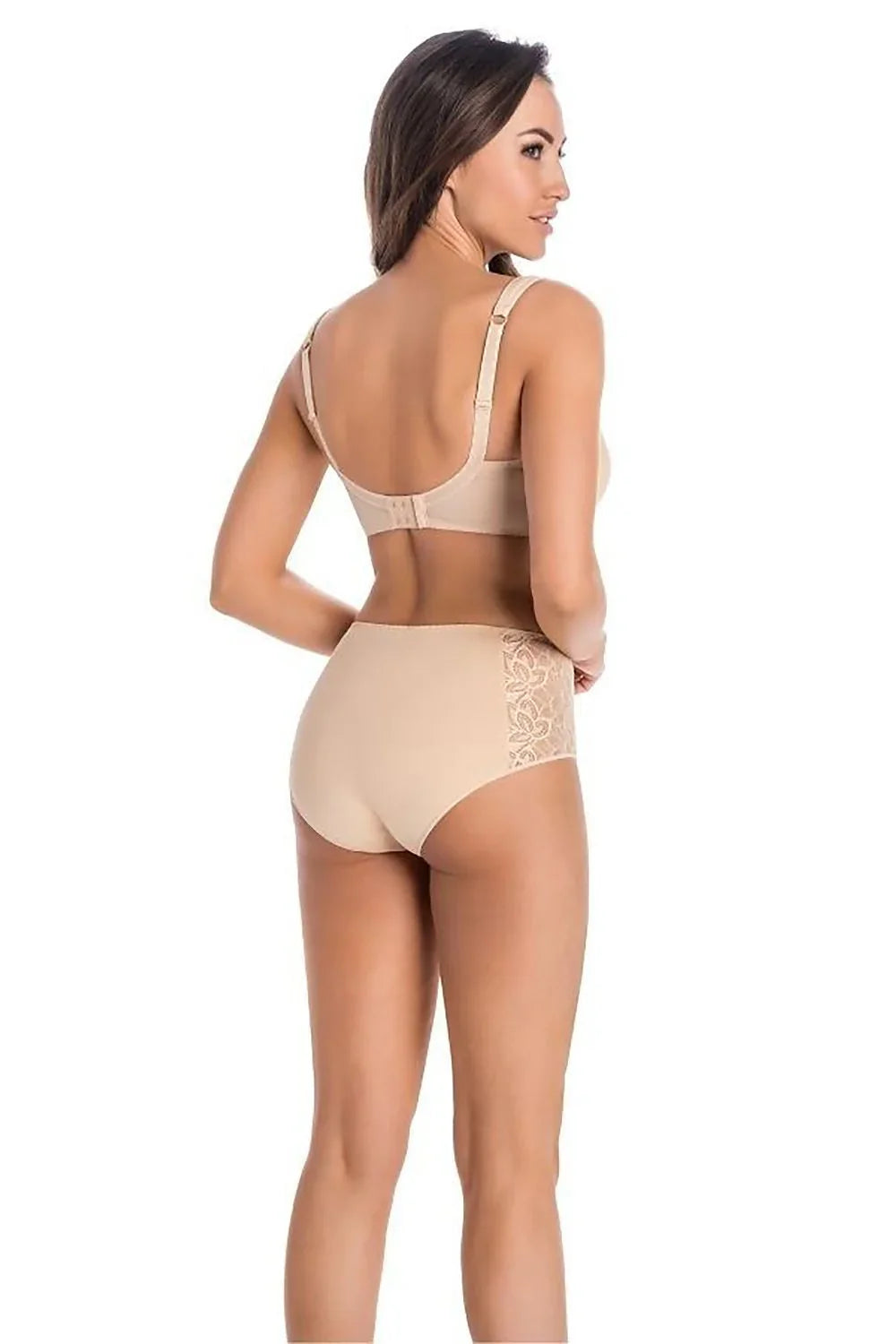 Women Wide Strap Full Coverage Underwire Bra - Guocali