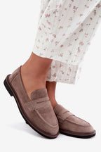 Women's Classic Eco-Suede Moccasins – Moccasins | GUOCALI – view 4