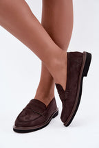 Women's Classic Eco-Suede Moccasins – Moccasins | GUOCALI – view 7