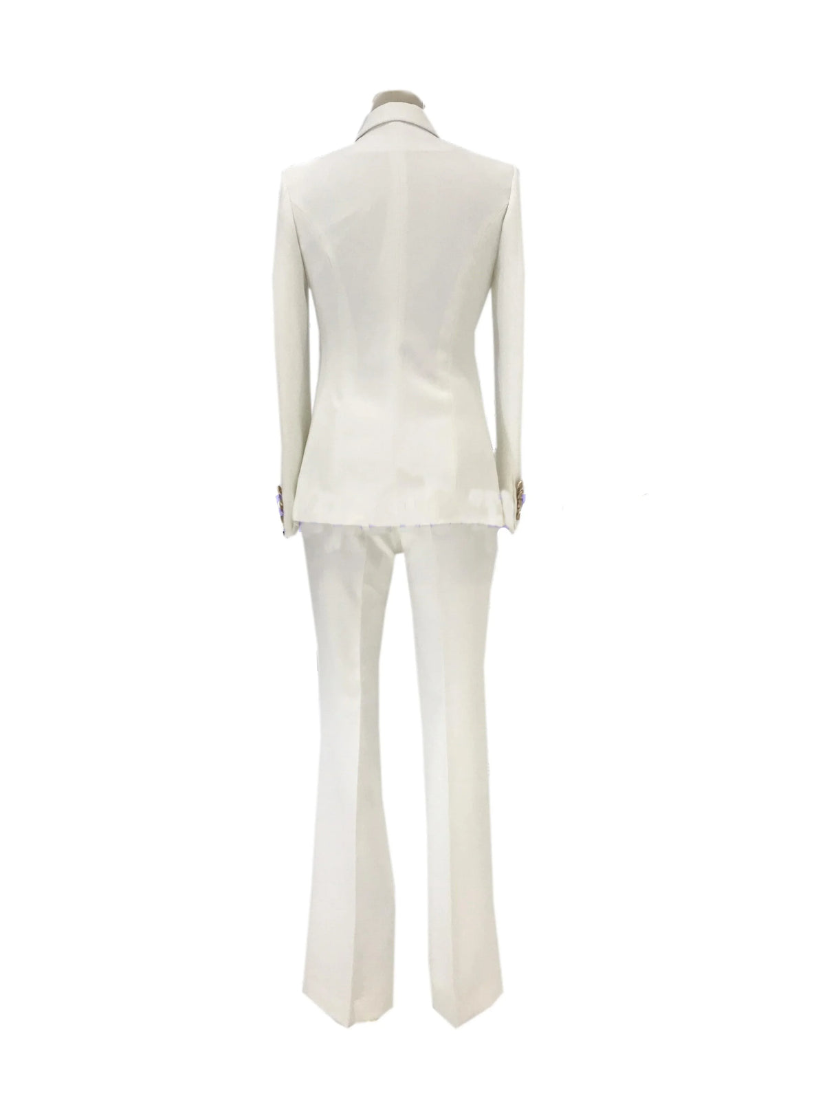 Women's Double-Breasted Notch Lapel Pantsuit – Pant Suit | GUOCALI – view 4