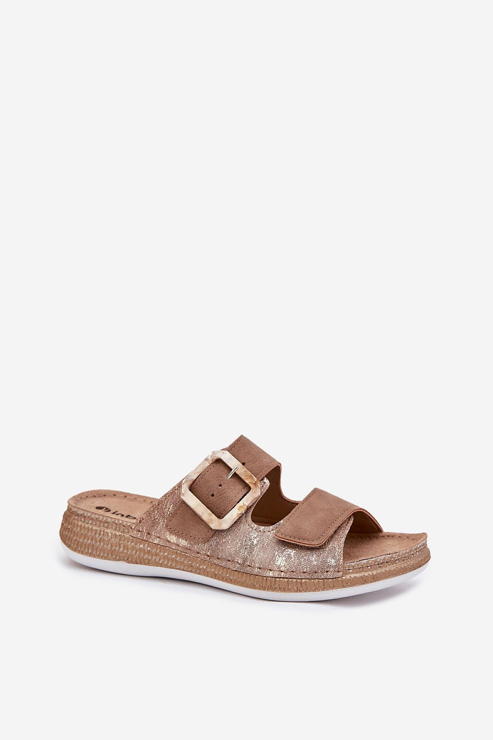 Women's Double-Strap Eco-Leather Sandals – Sandals | GUOCALI – view 5