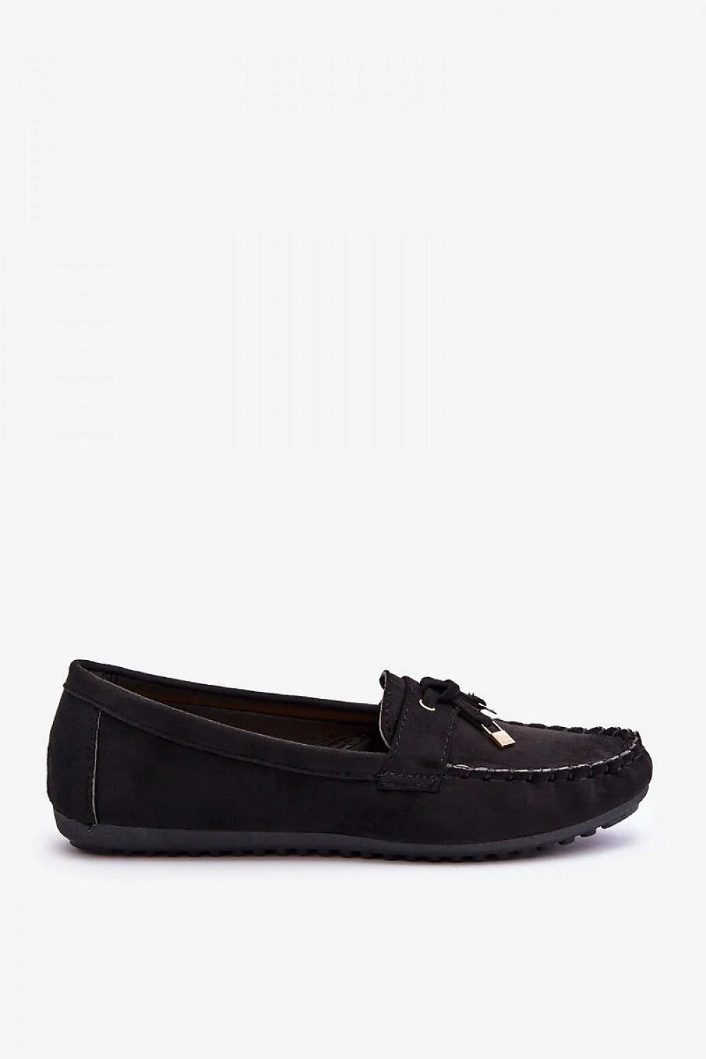 Women's Eco-Suede Platform Moccasins with Padlock Detail – Moccasins | GUOCALI – view 5