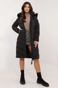 Women's Hooded Quilted Puffer Jacket – Jacket | GUOCALI