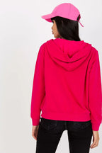Women's hoodie Full Zip Regular Fit Split Pockets Cotton Blend – view 12