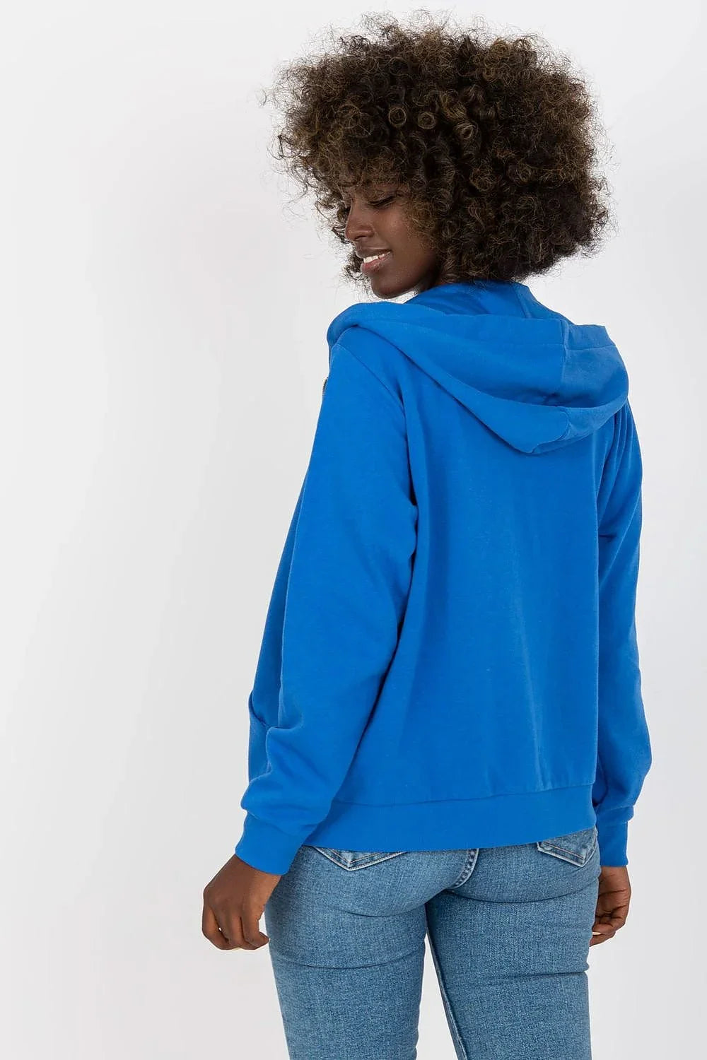 Women's Hoodie Full Zip Regular Fit Split Pockets Cotton Blend – Hoodie | GUOCALI – view 6