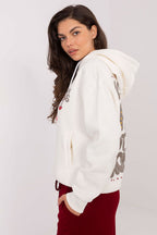 Women's Hoodie Graphic Back Print Drawstring Cotton Blend – Hoodie | GUOCALI – view 5