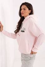 Women's Hoodie Graphic Back Print Drawstring Cotton Blend – Hoodie | GUOCALI – view 8