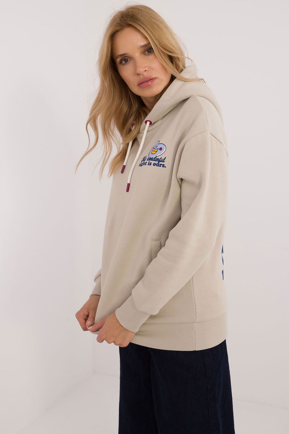 Women's Hoodie Graphic Print Insulated Cotton Blend – Hoodie | GUOCALI – view 2