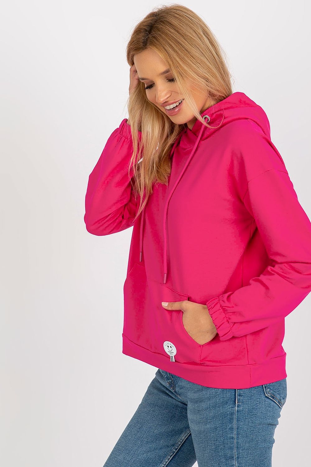 Women's Hoodie Kangaroo Pocket Drawstring Hood Cotton Blend – Hoodie | GUOCALI – view 6