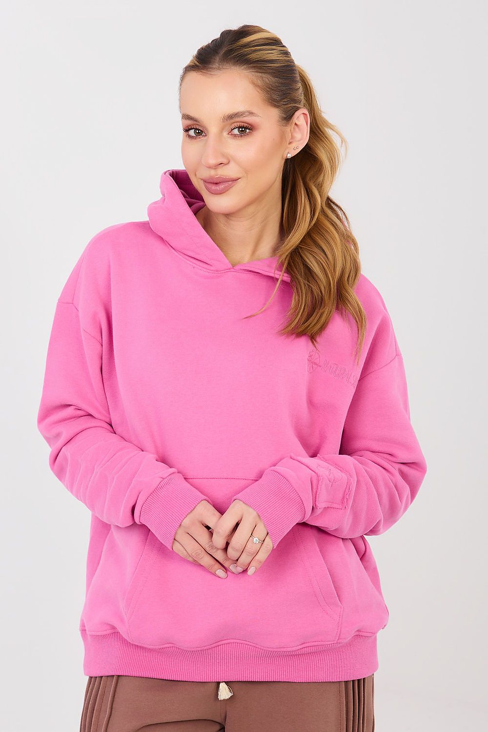 Women's Hoodie Kangaroo Pocket Embroidered Cotton Blend – Hoodie | GUOCALI