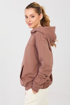 Women's Hoodie Kangaroo Pocket Embroidered Cotton Blend – Hoodie | GUOCALI – view 6