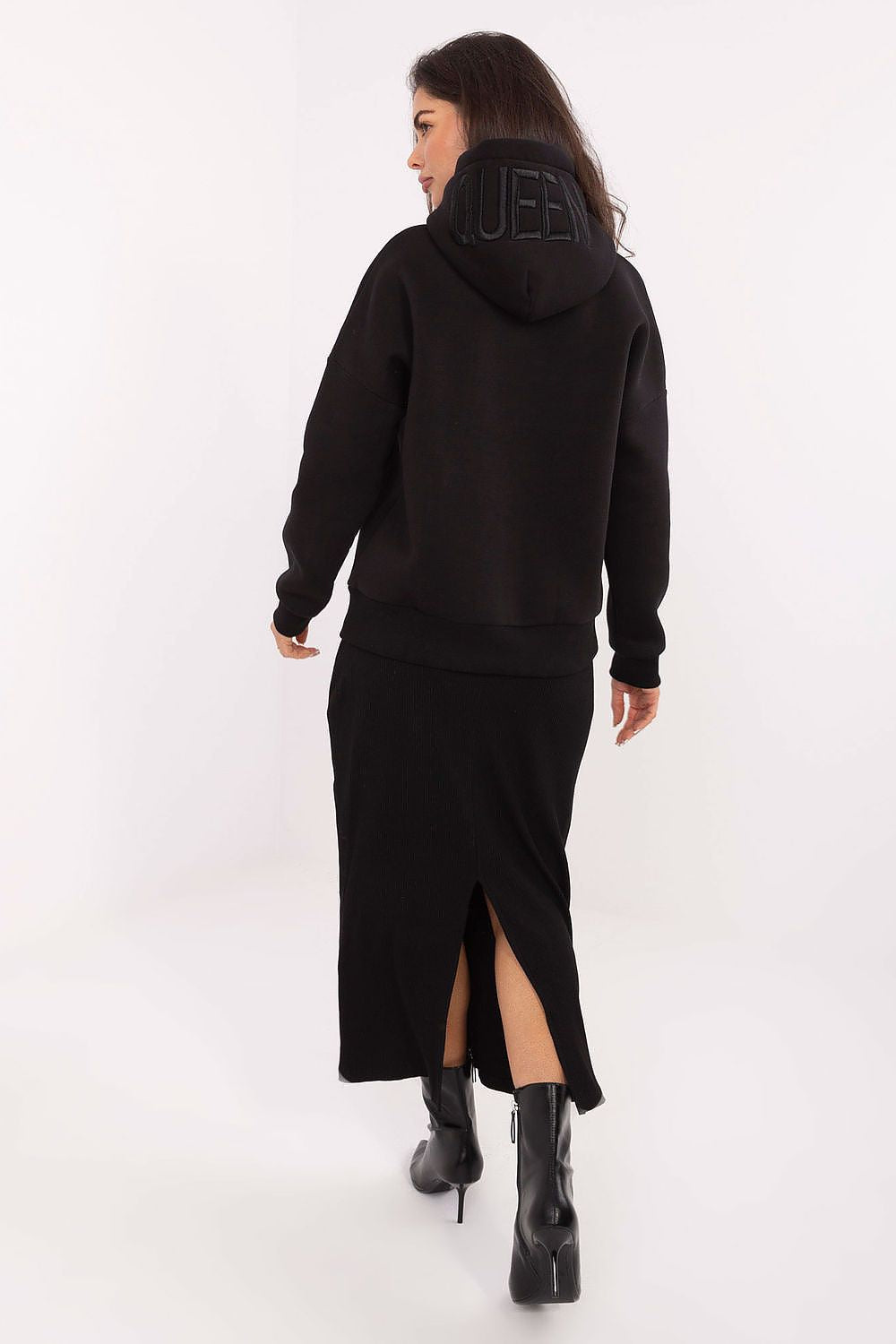 Women's Hoodie Printed Hood Lettering Cotton Blend – Hoodie | GUOCALI – view 3