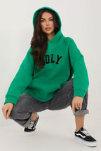 Women's Hoodie Raglan Sleeve Logo Stretch Cotton – Hoodie | GUOCALI