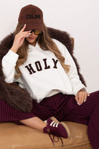 Women's Hoodie Raglan Sleeve Logo Stretch Cotton – Hoodie | GUOCALI – view 13