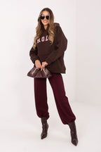 Women's Hoodie Raglan Sleeve Logo Stretch Cotton – Hoodie | GUOCALI – view 17