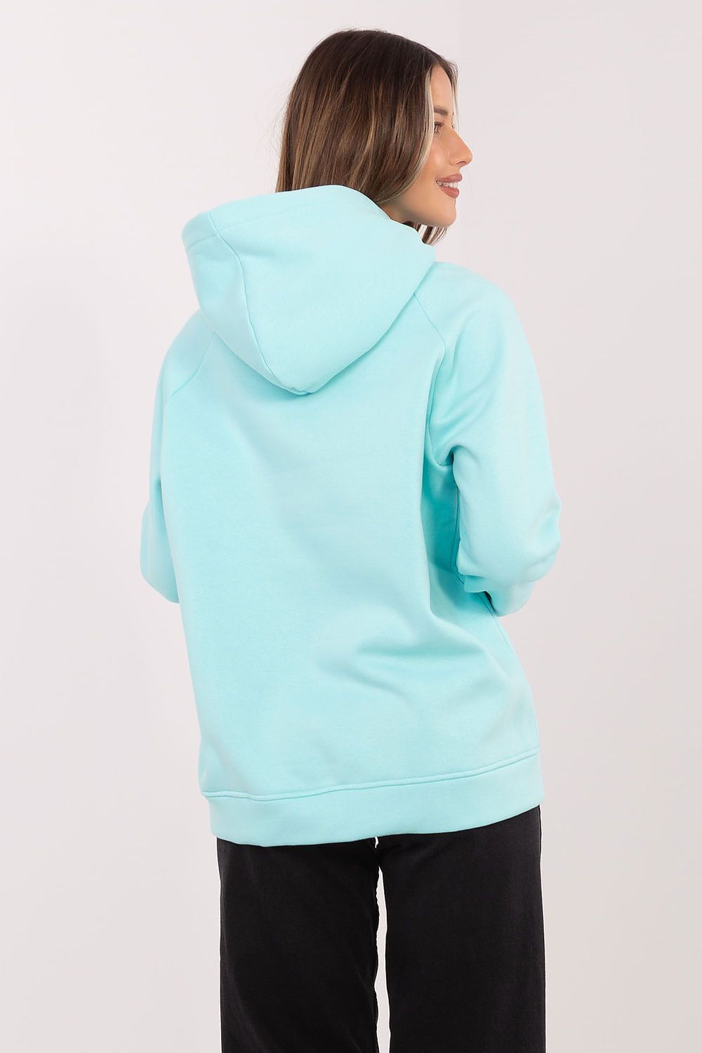 Women's Hoodie Raglan Sleeve Logo Stretch Cotton – Hoodie | GUOCALI – view 22