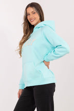 Women's Hoodie Raglan Sleeve Logo Stretch Cotton – Hoodie | GUOCALI – view 23