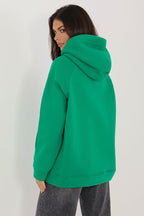 Women's Hoodie Raglan Sleeve Logo Stretch Cotton – Hoodie | GUOCALI – view 3