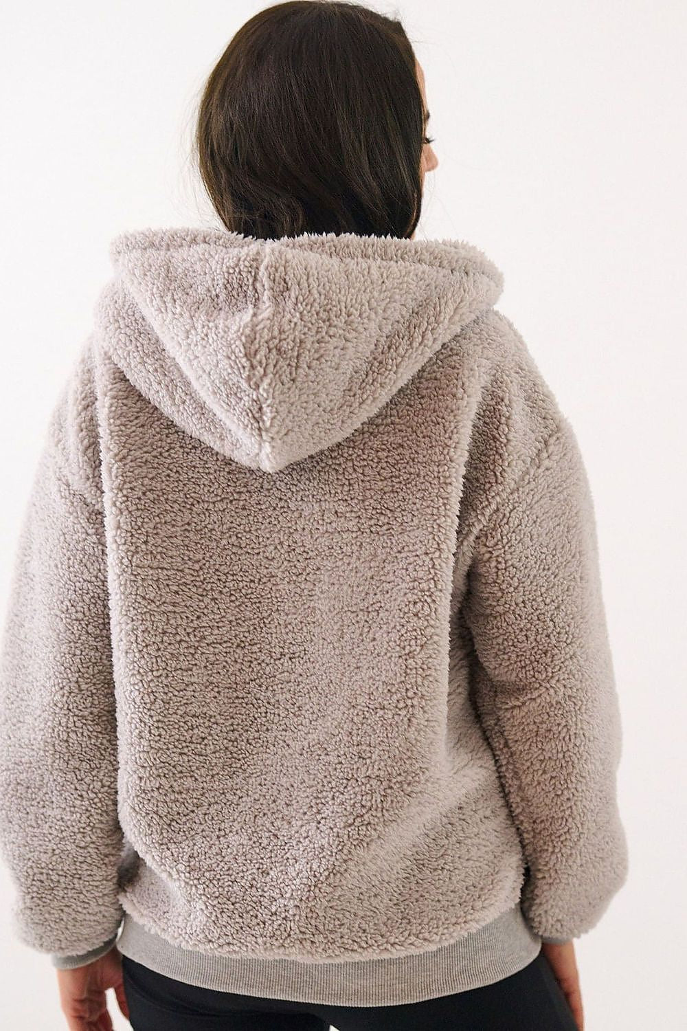 Women's Hoodie Sherpa Zip-Up Insulated Lined – Hoodie | GUOCALI – view 7