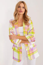 Women's Lightweight Open-Front Blazer – Pink – Blazer | GUOCALI