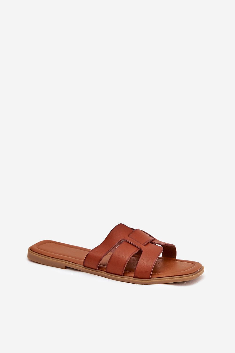 Women's Minimalist Flat Eco-Leather Sandals – Sandals | GUOCALI – view 5