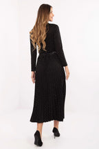 Women's Pleated Viscose Midi Skirt – Skirt | GUOCALI – view 6